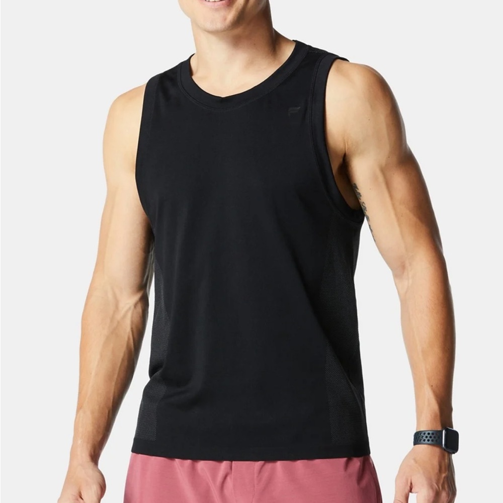 Black Fabletics Training Day Tank Top